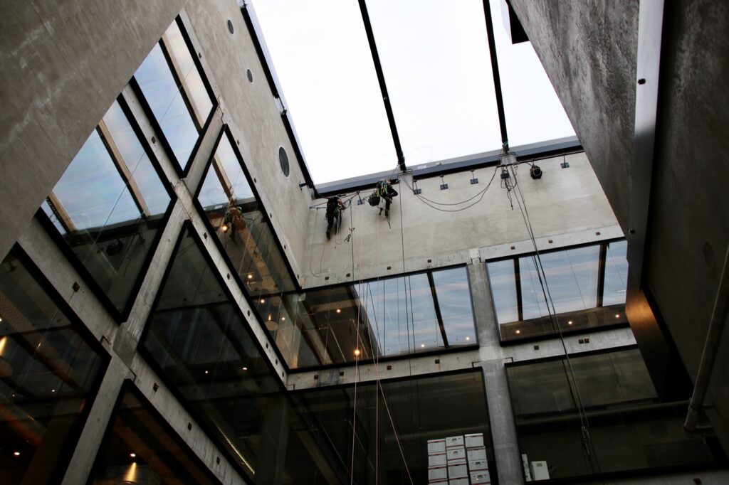 Scanclimb – Atrium glastag arkitektur